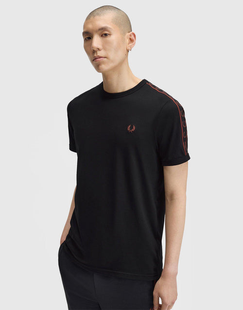 Contrast Tape Ringer T-Shirt