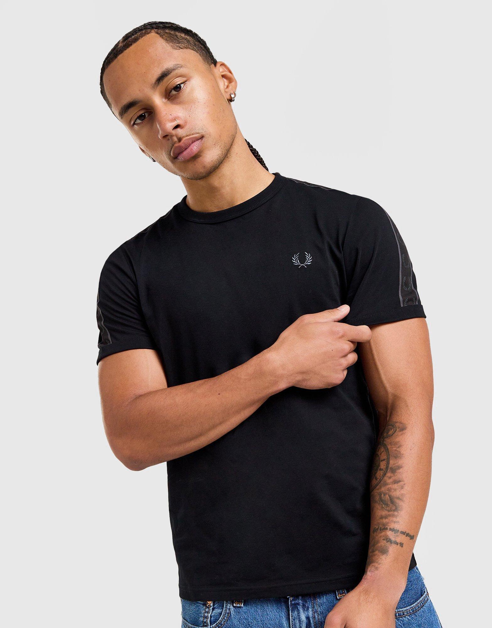 Contrast Tape Ringer T-Shirt