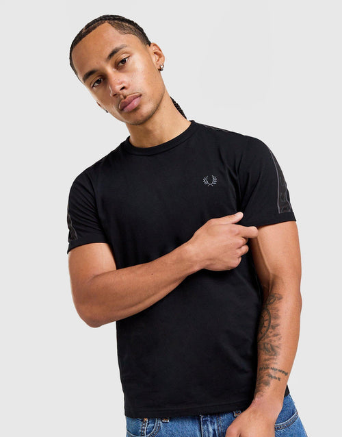 Contrast Tape Ringer T-Shirt