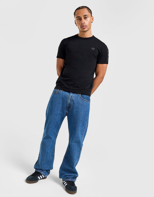Contrast Tape Ringer T-Shirt