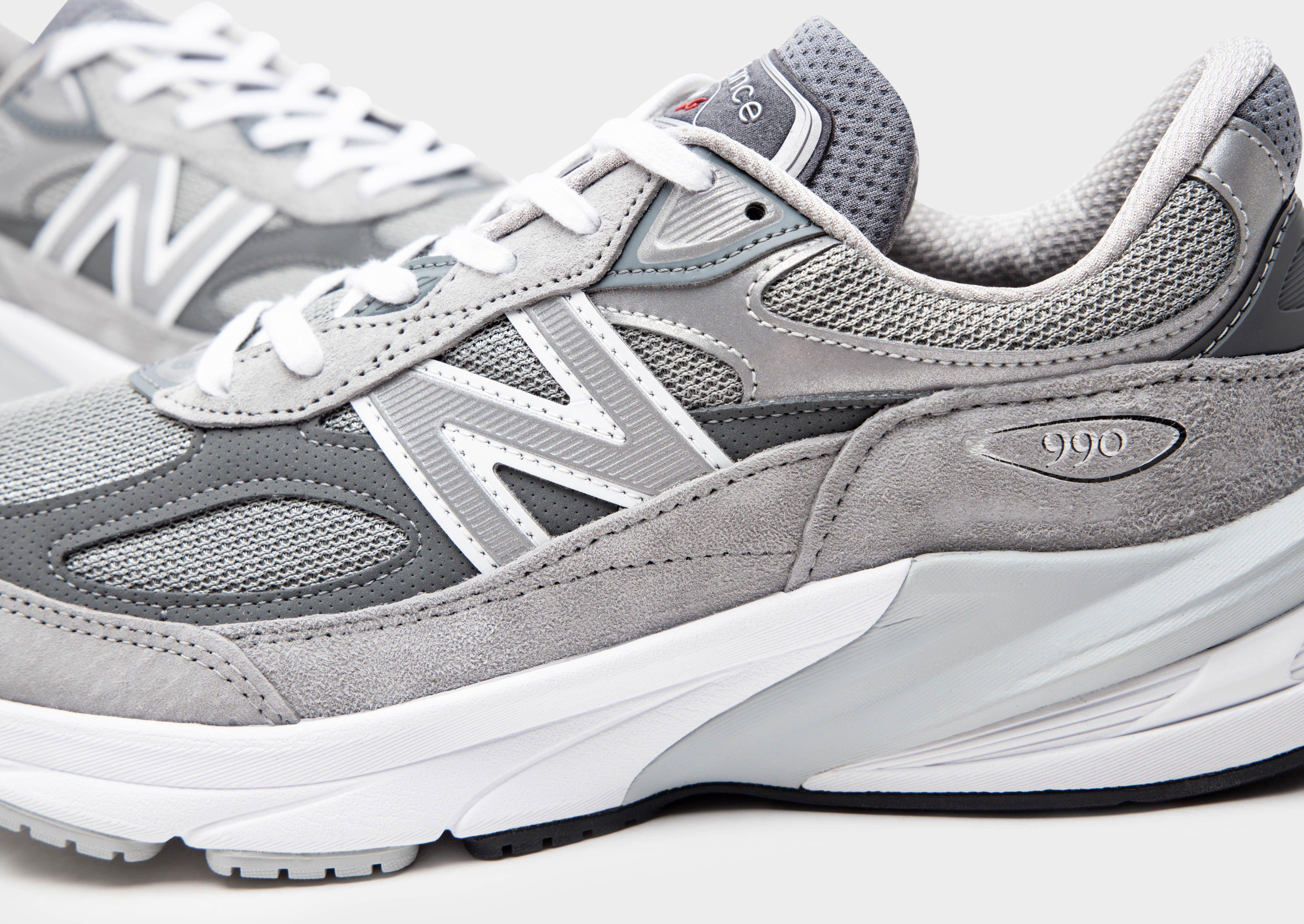 Grey New Balance Made in USA 990v6 - JD Sports Singapore