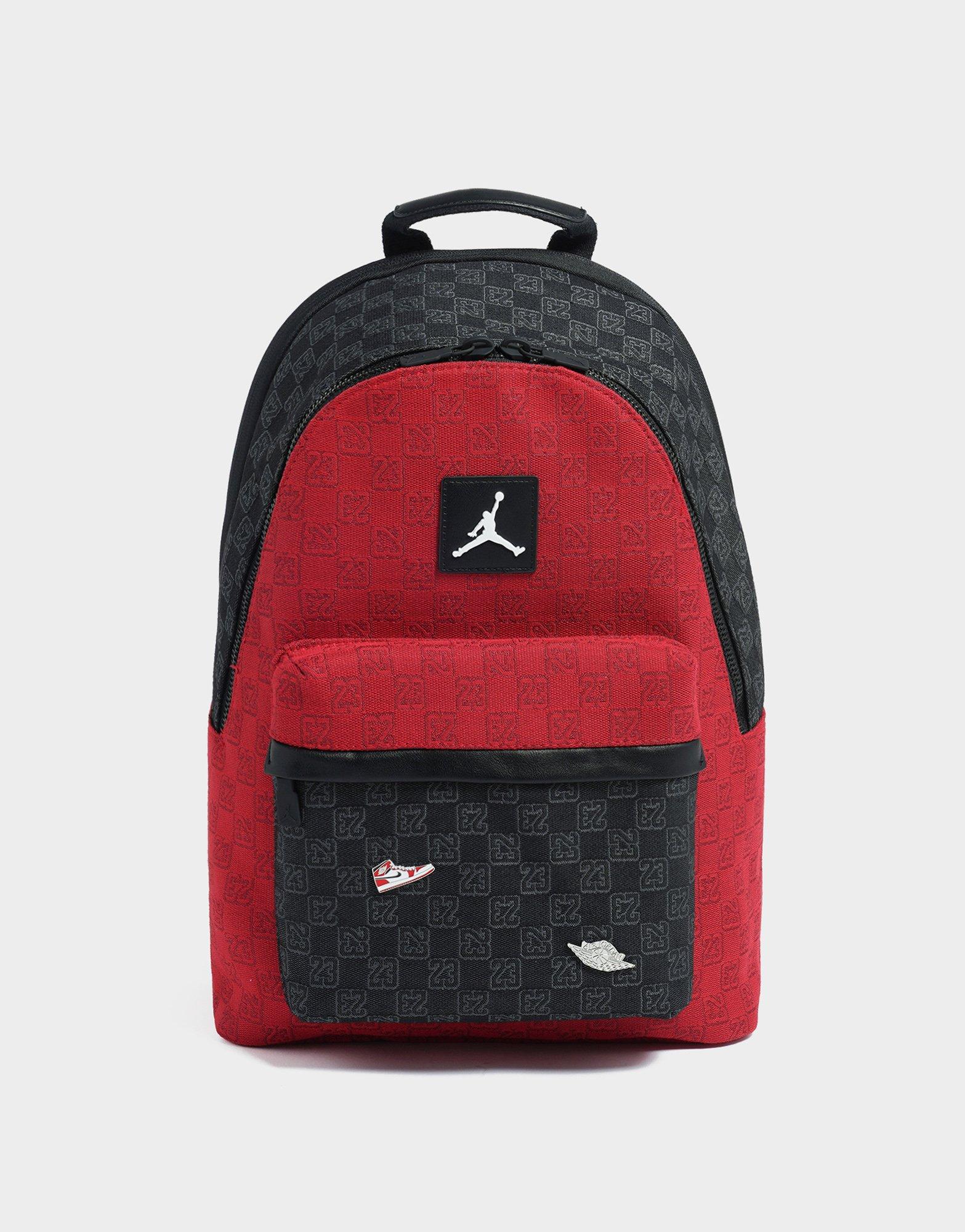 Red Jordan Jam Monogram Backpack (25L) - JD Sports Singapore
