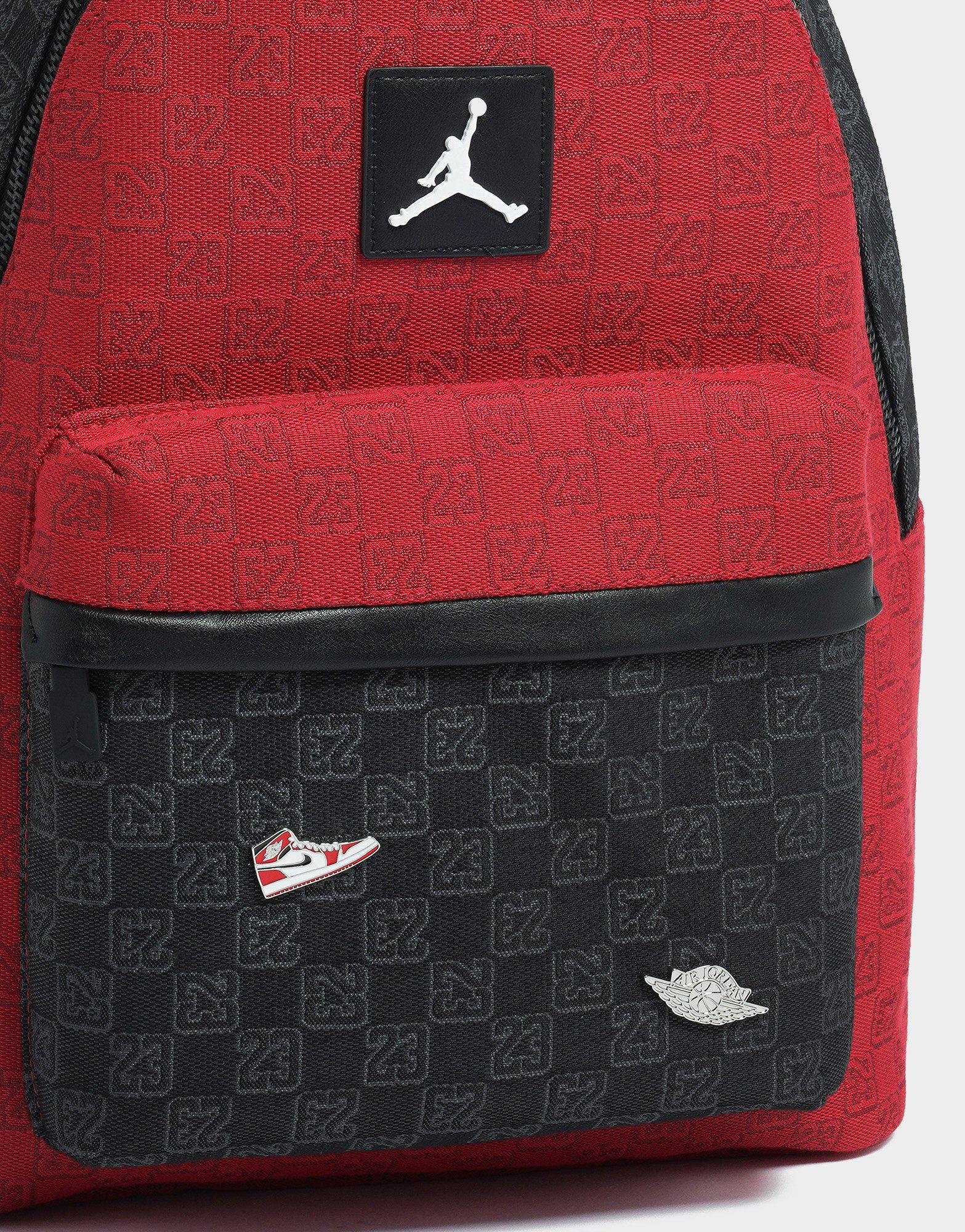 Red Jordan Jam Monogram Backpack (25L) - JD Sports Singapore