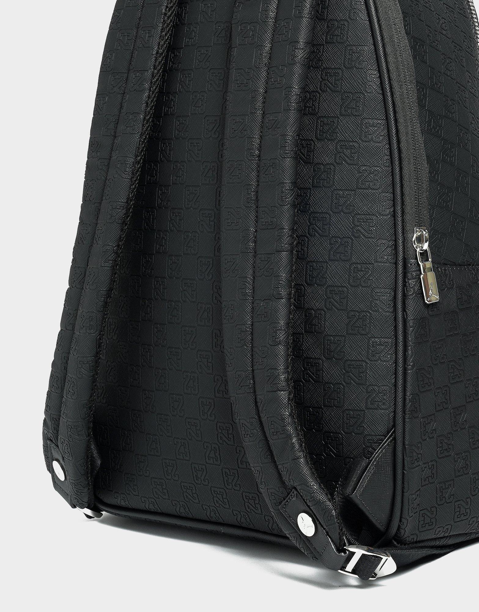 Black Jordan Jam Monogram Backpack - JD Sports Singapore