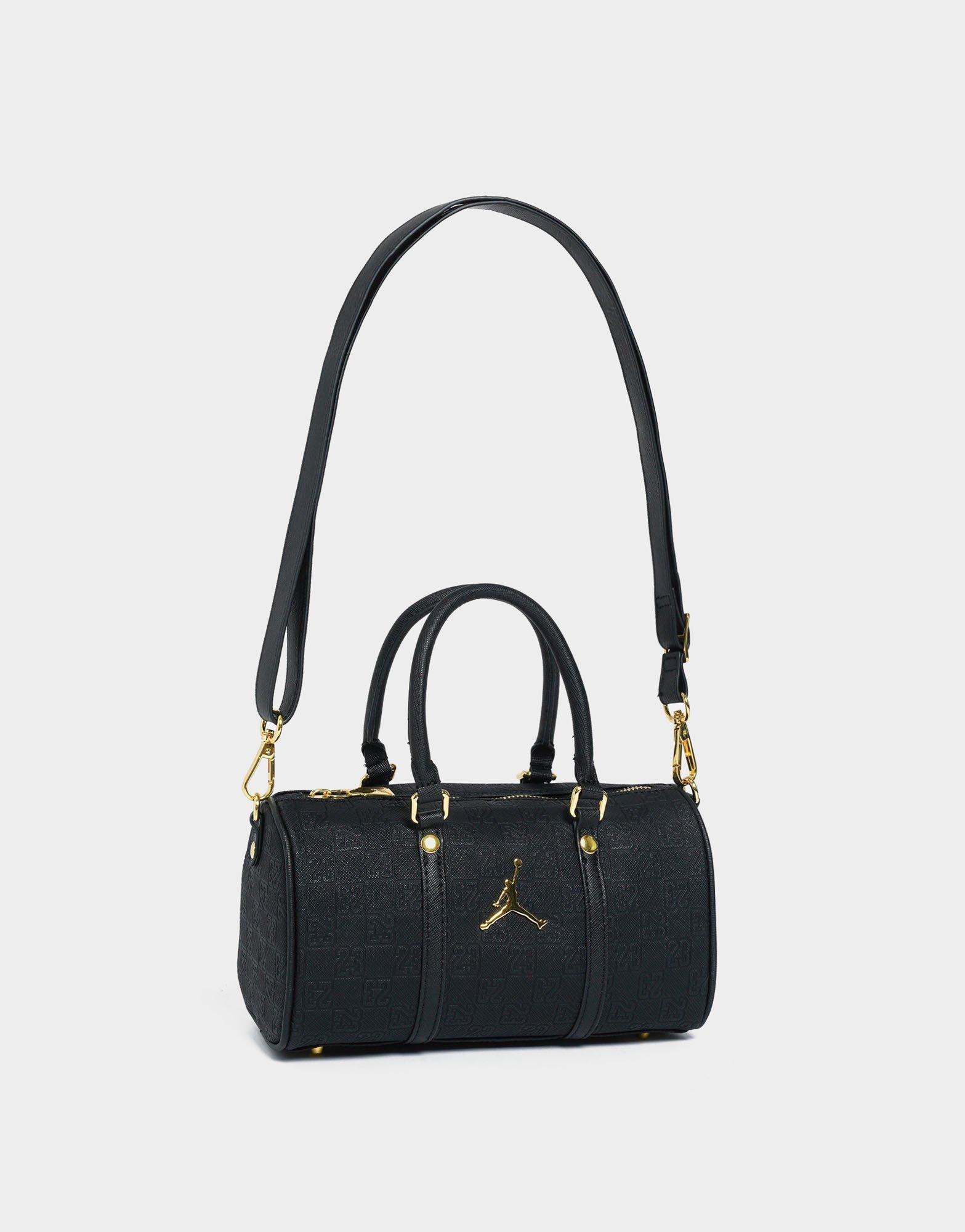 Black Jordan Monogram Mini Duffle - JD Sports Singapore