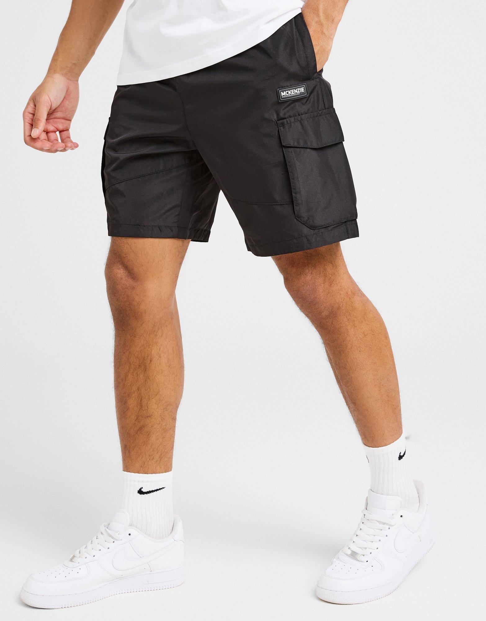 Black Mckenzie Cargo Shorts - JD Sports Singapore