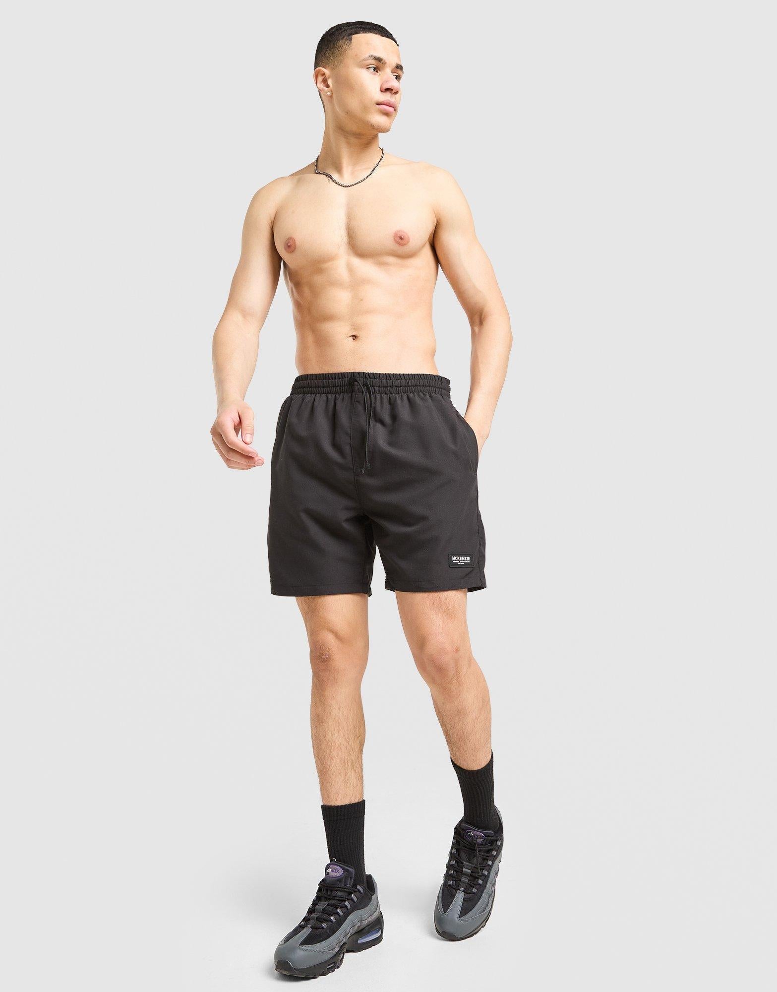Black Mckenzie Rocco Swim Shorts - JD Sports Singapore