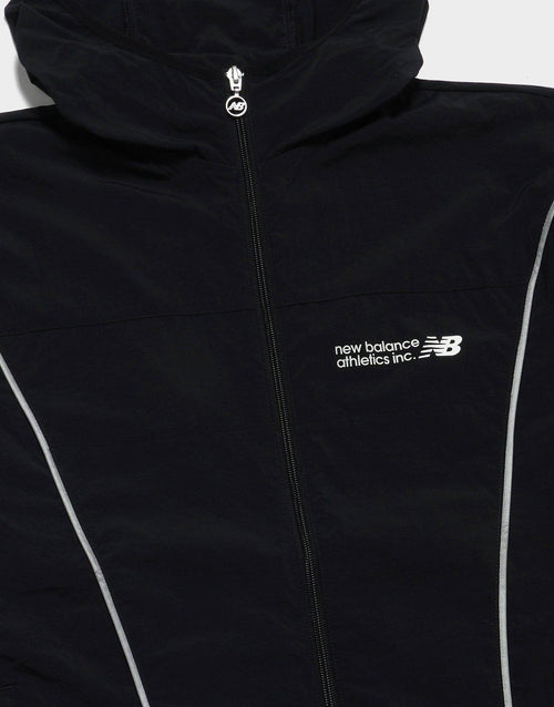 Black New Balance Vision Woven Jacket JD Sports Singapore