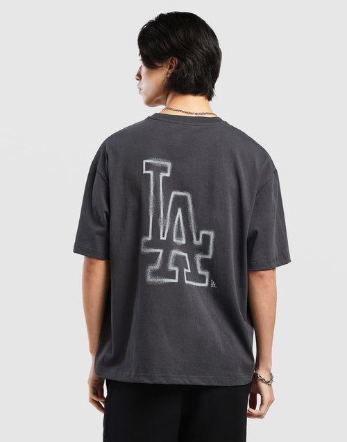 LA Spray Print Box T-Shirt