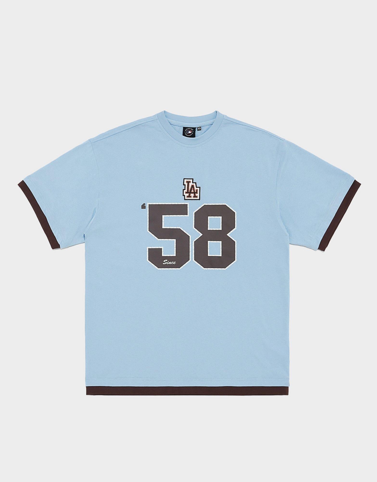 LA Dodgers Cooperstown Mock Layer T-Shirt