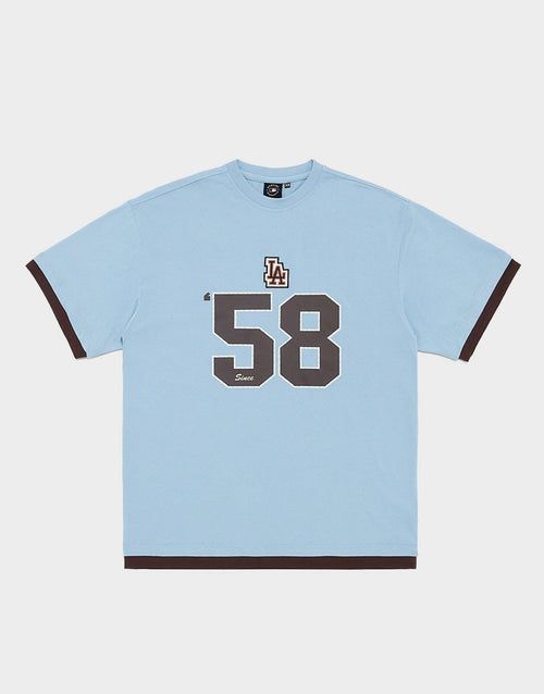 LA Dodgers Cooperstown Mock Layer T-Shirt