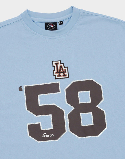LA Dodgers Cooperstown Mock Layer T-Shirt