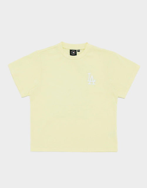 LA Dodgers Lace Appliqué T-Shirt