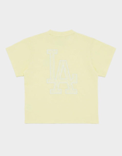 LA Dodgers Lace Appliqué T-Shirt