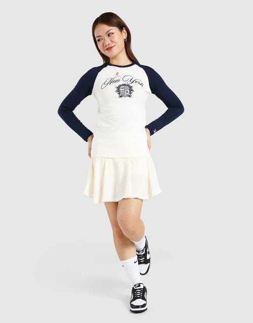 New York Yankees Raglan Long Sleeve T-Shirt