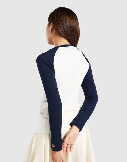 New York Yankees Raglan Long Sleeve T-Shirt