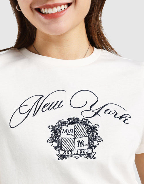 New York Yankees Script Baby T-Shirt