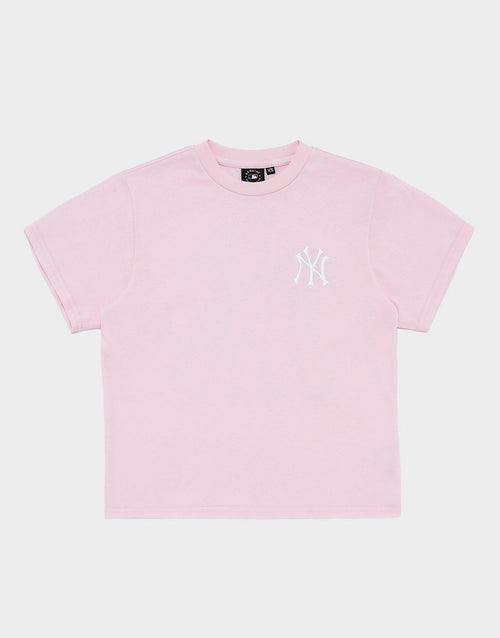 NY Yankees Lace Appliqué T-Shirt