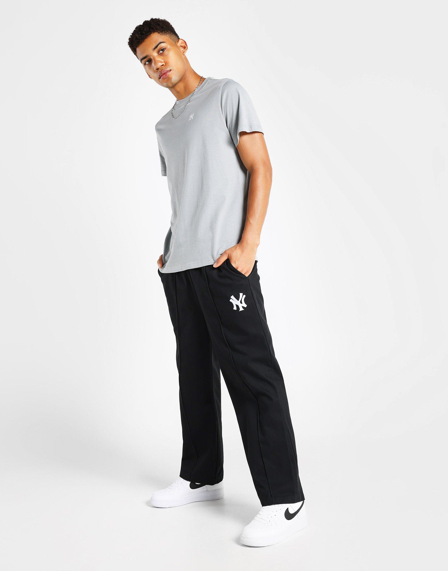 Black Majestic NY Yankees Pleat Pant - JD Sports Singapore