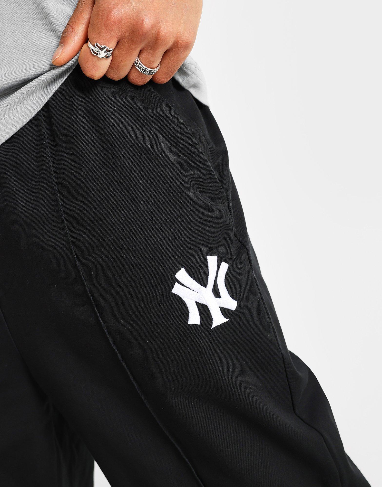 Black Majestic NY Yankees Pleat Pant - JD Sports Singapore