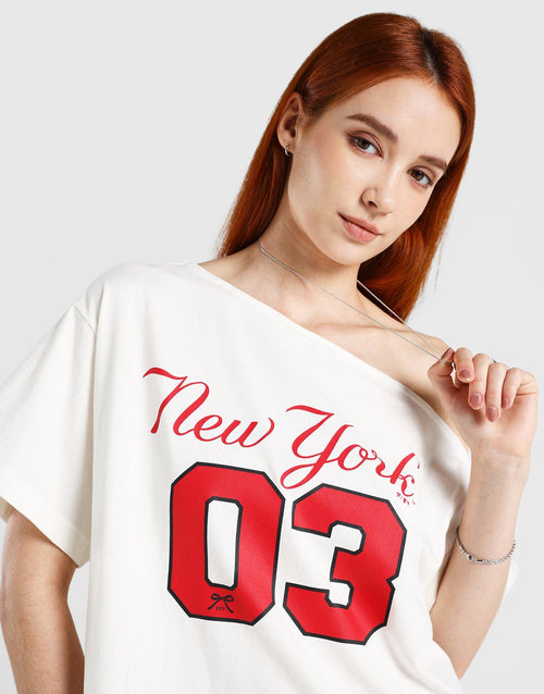 Off‑Shoulder T-Shirt