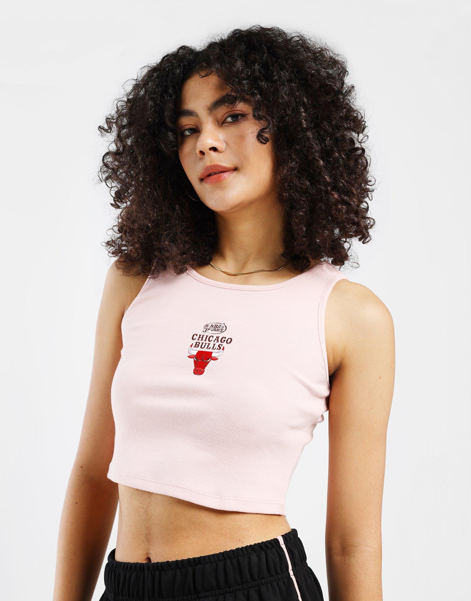 Bulls Cotton Rib Crop Tank