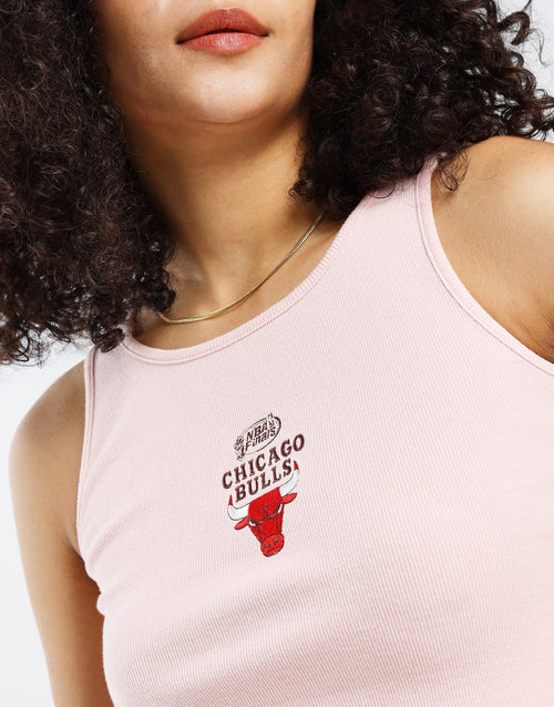 Bulls Cotton Rib Crop Tank