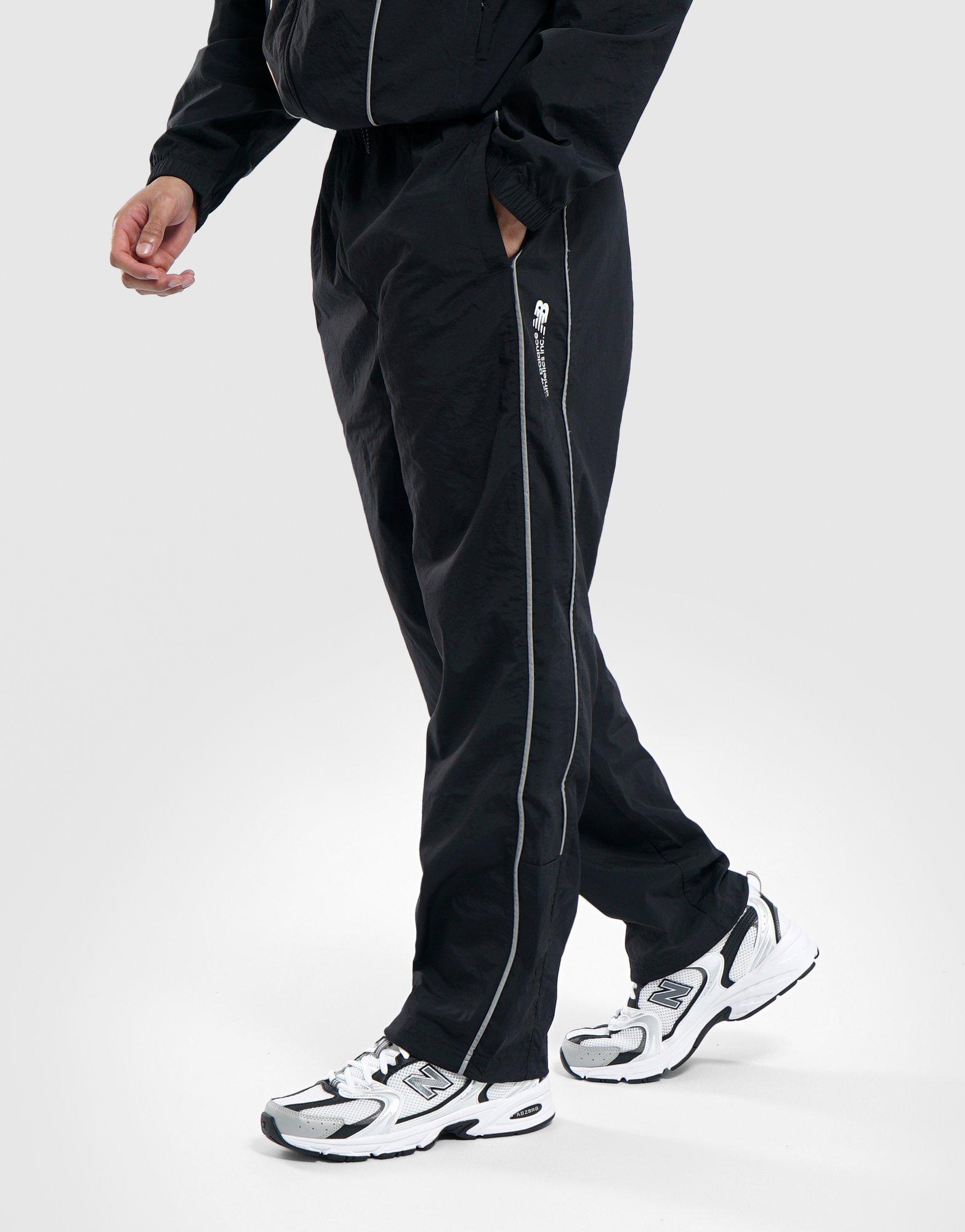 Black New Balance Vision Woven Track Pant - JD Sports Singapore