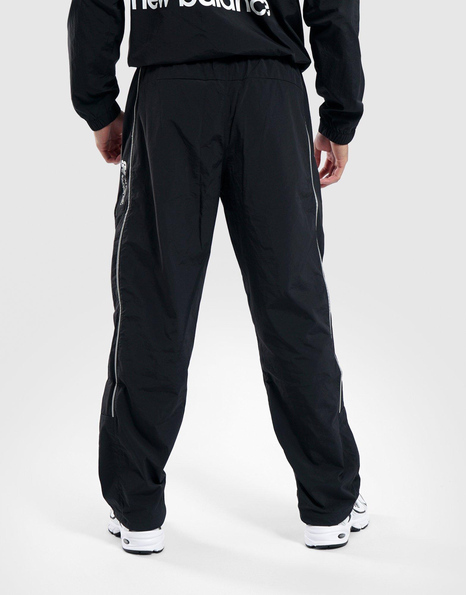 Black New Balance Vision Woven Track Pant - JD Sports Singapore