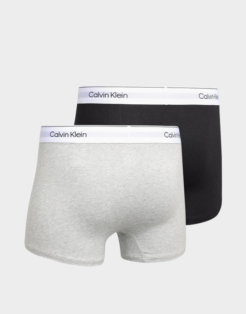 Modern Cotton Stretch Trunks 2 Pack