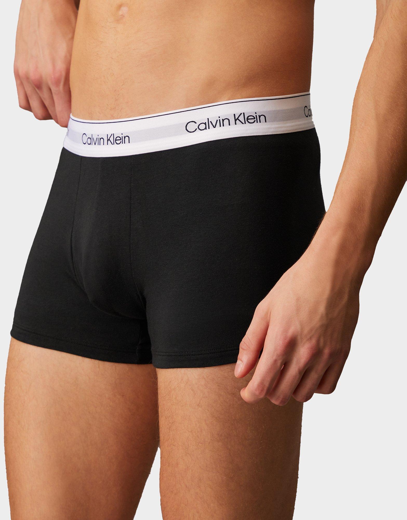 Multi Calvin Klein Modern Cotton Stretch Trunks 2 Pack - JD