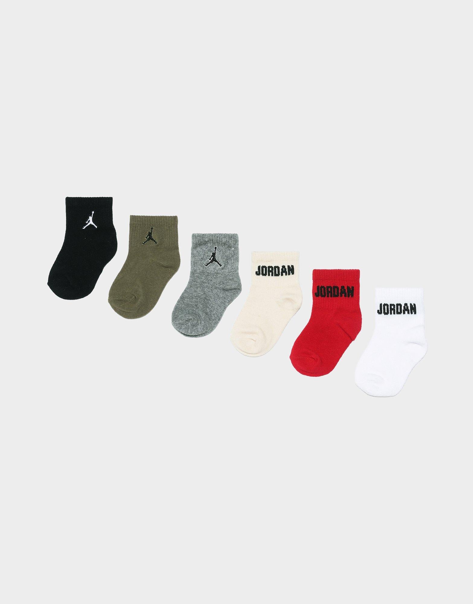 John Everard Essentials 6‑Pack Crew Socks Infant's
