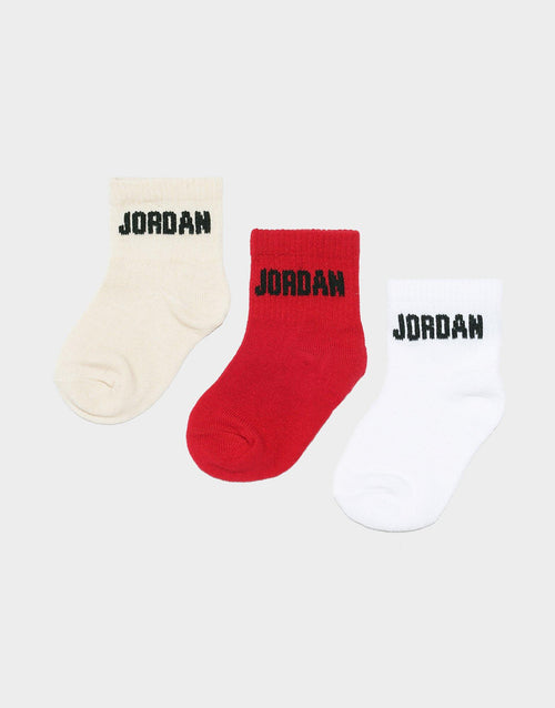 John Everard Essentials 6‑Pack Crew Socks Infant's