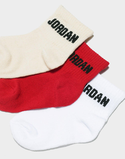 John Everard Essentials 6‑Pack Crew Socks Infant's