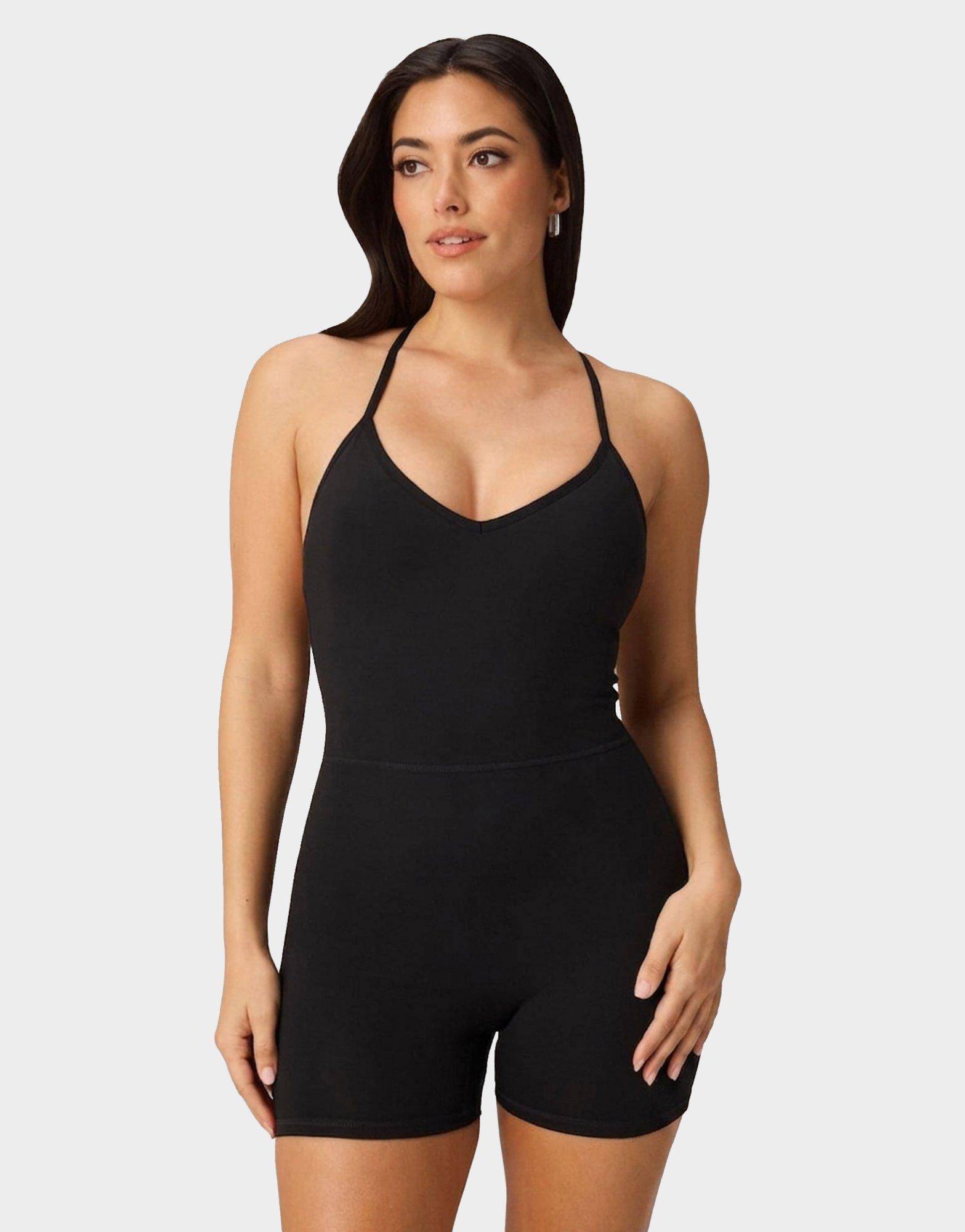 Booty Scrunch PureLuxe V-Back Jumpsuit