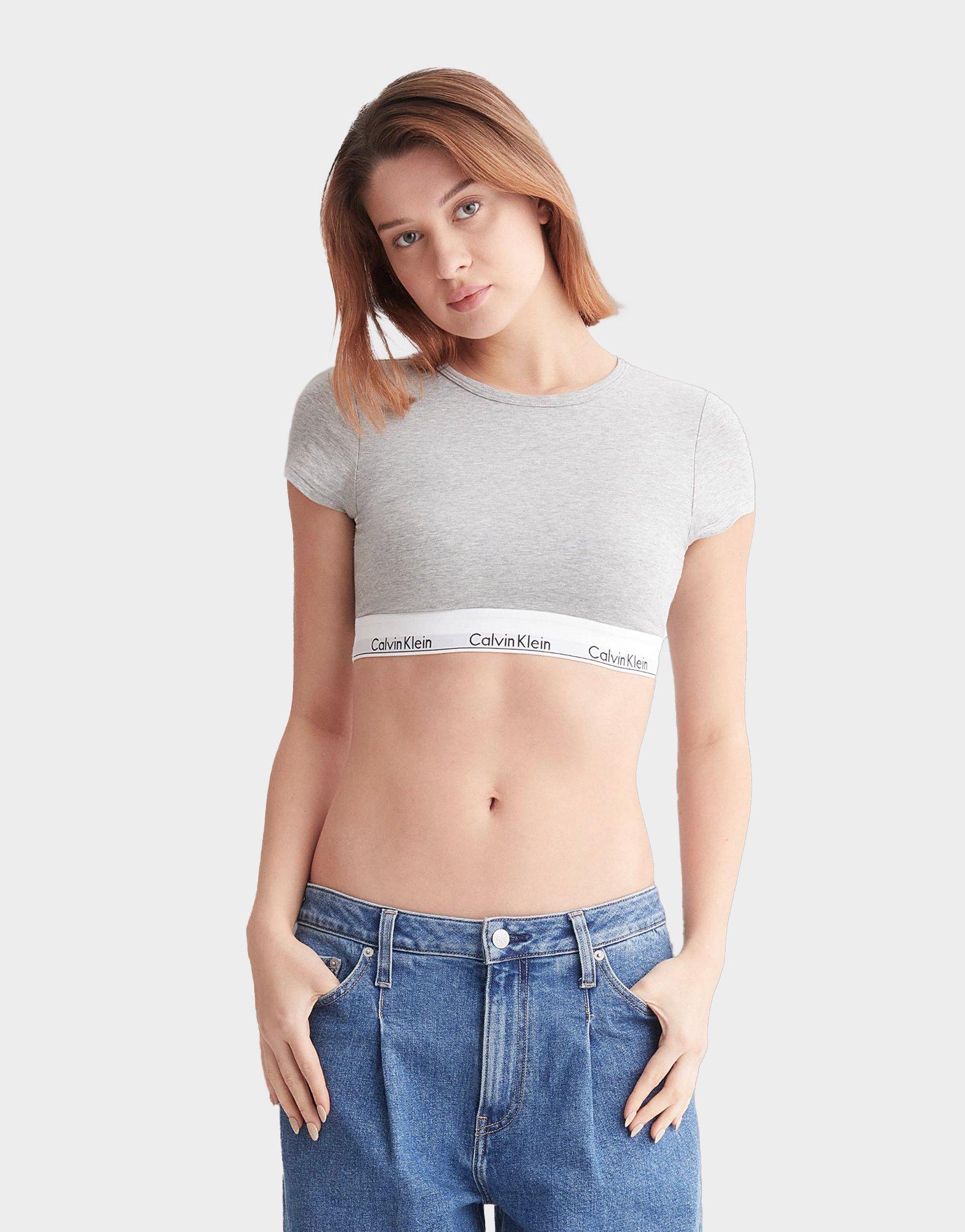 Modern Cotton T-Shirt Bralette