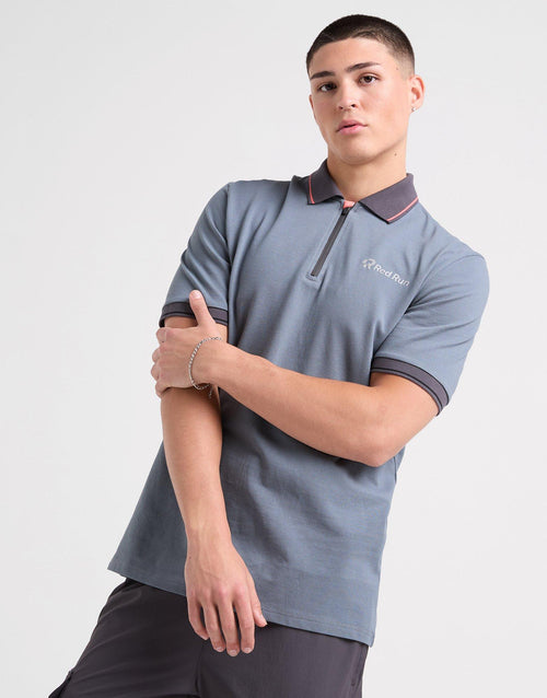 Zip Polo Shirt