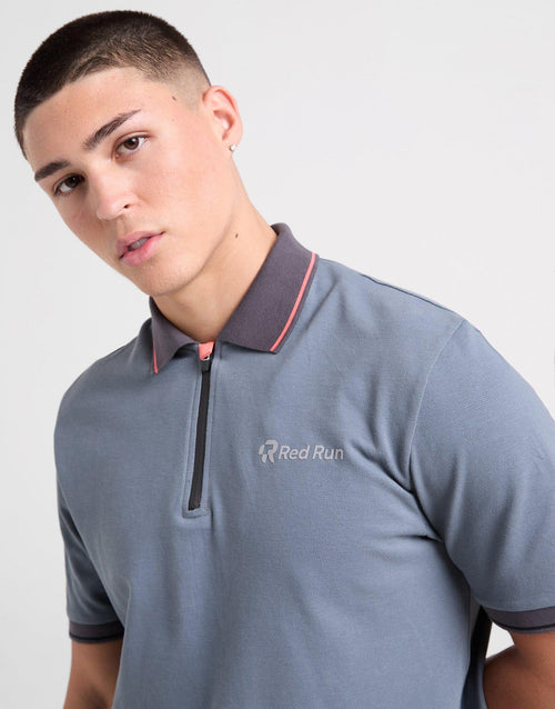 Zip Polo Shirt