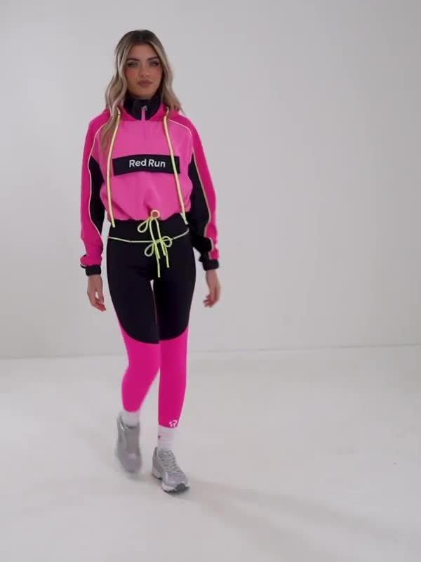 Twin Flame Cropped Windbreaker