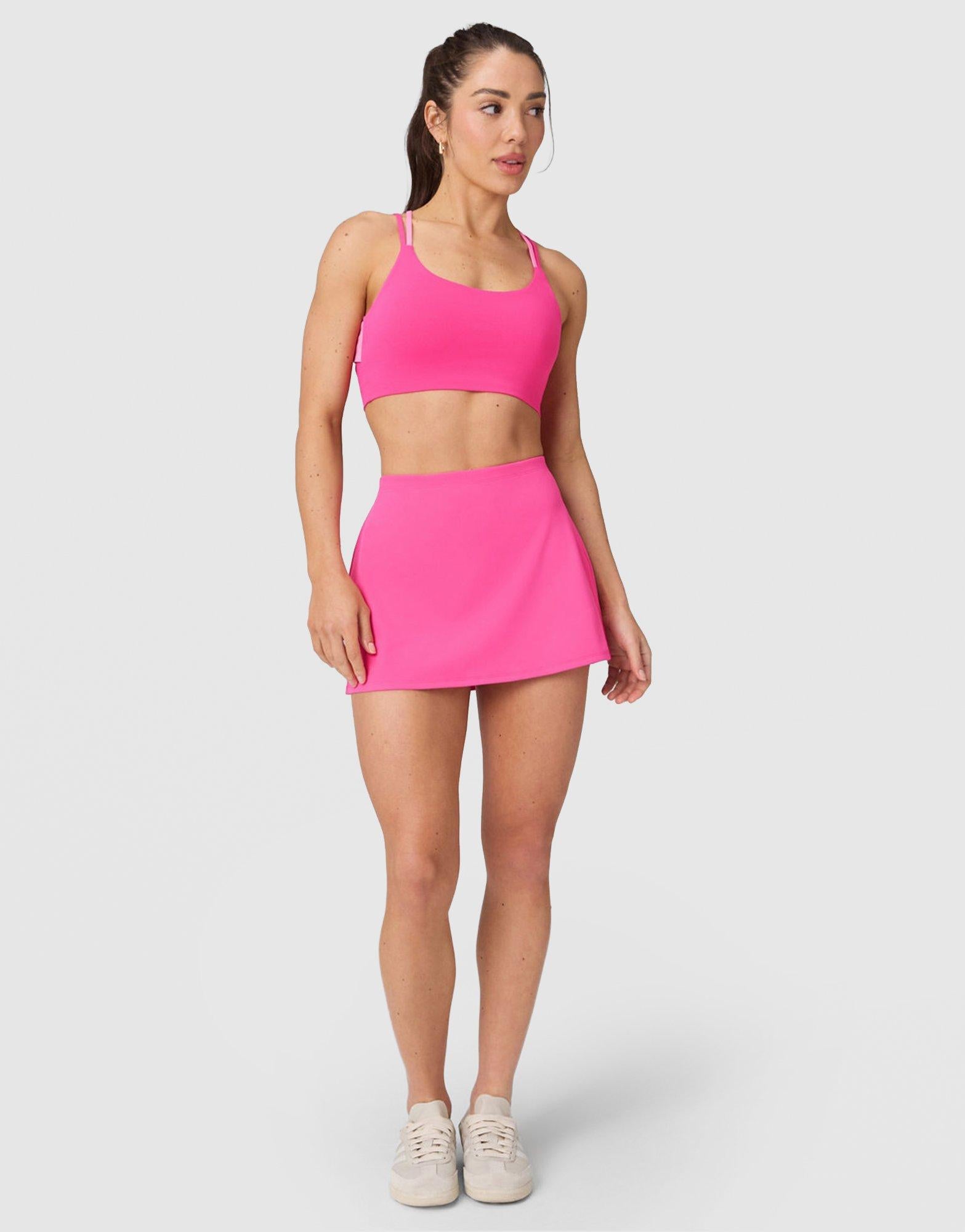 Pink Fabletics PureLuxe Mini Skirt - JD Sports Singapore