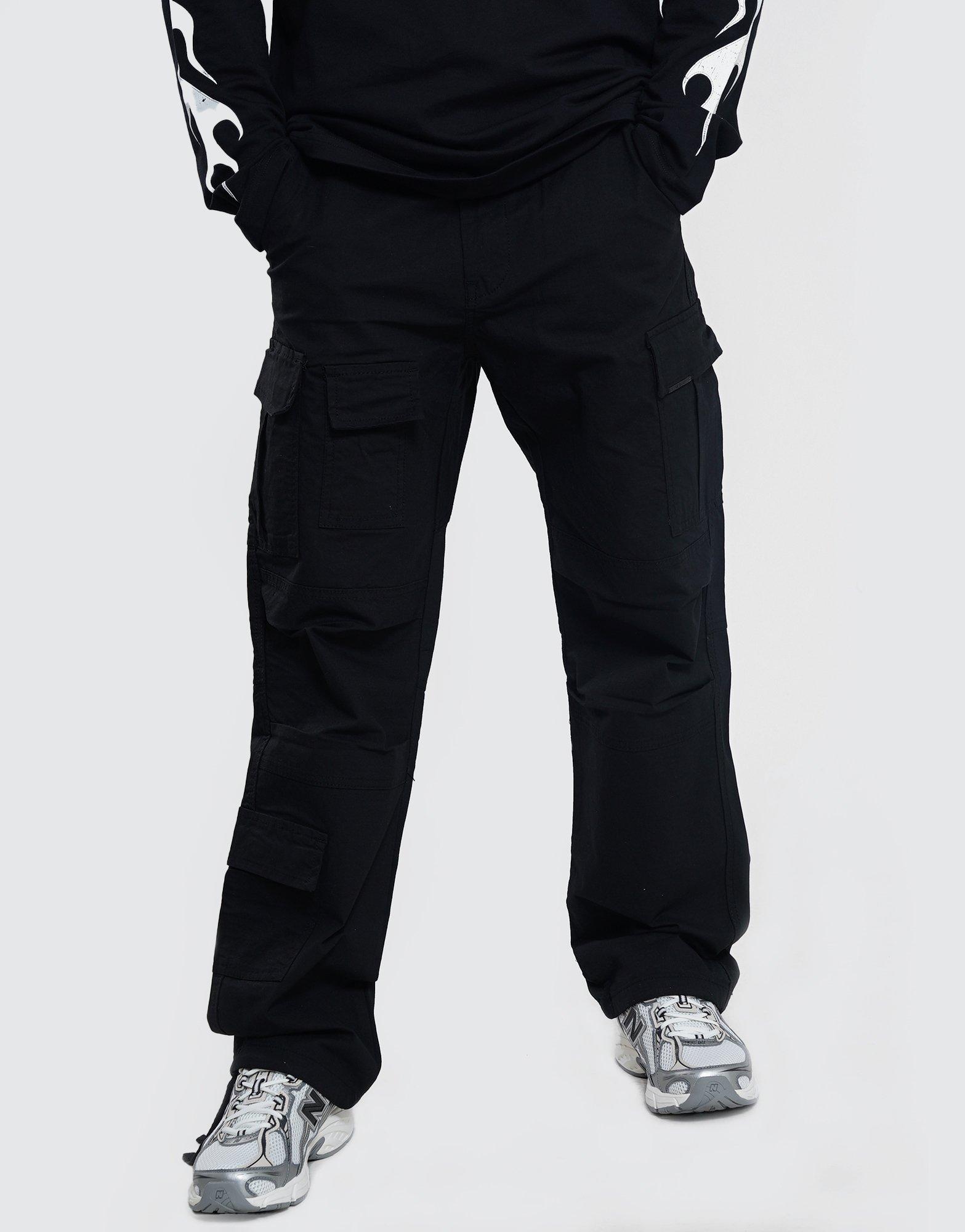 Black Supply & Demand Strap Cargo Pants - JD Sports Singapore