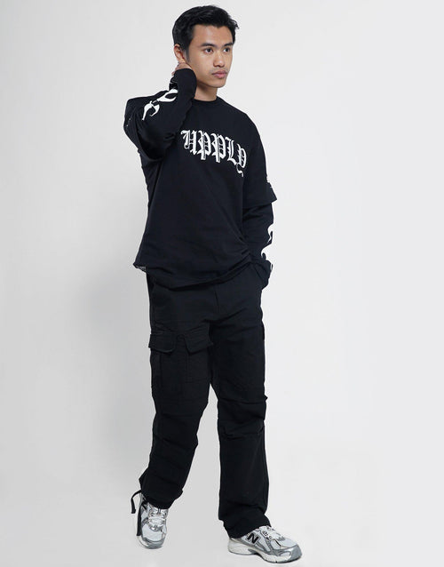 Strap Cargo Pants