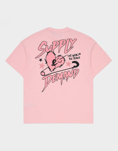Heart Clip Short Sleeve T-Shirt
