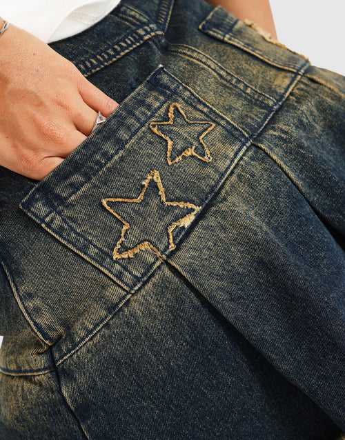 Star Pleat Skirt
