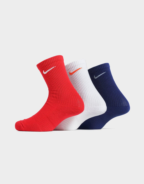 Cushioned Crew Socks 3 Pack