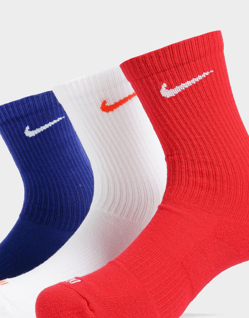 Cushioned Crew Socks 3 Pack
