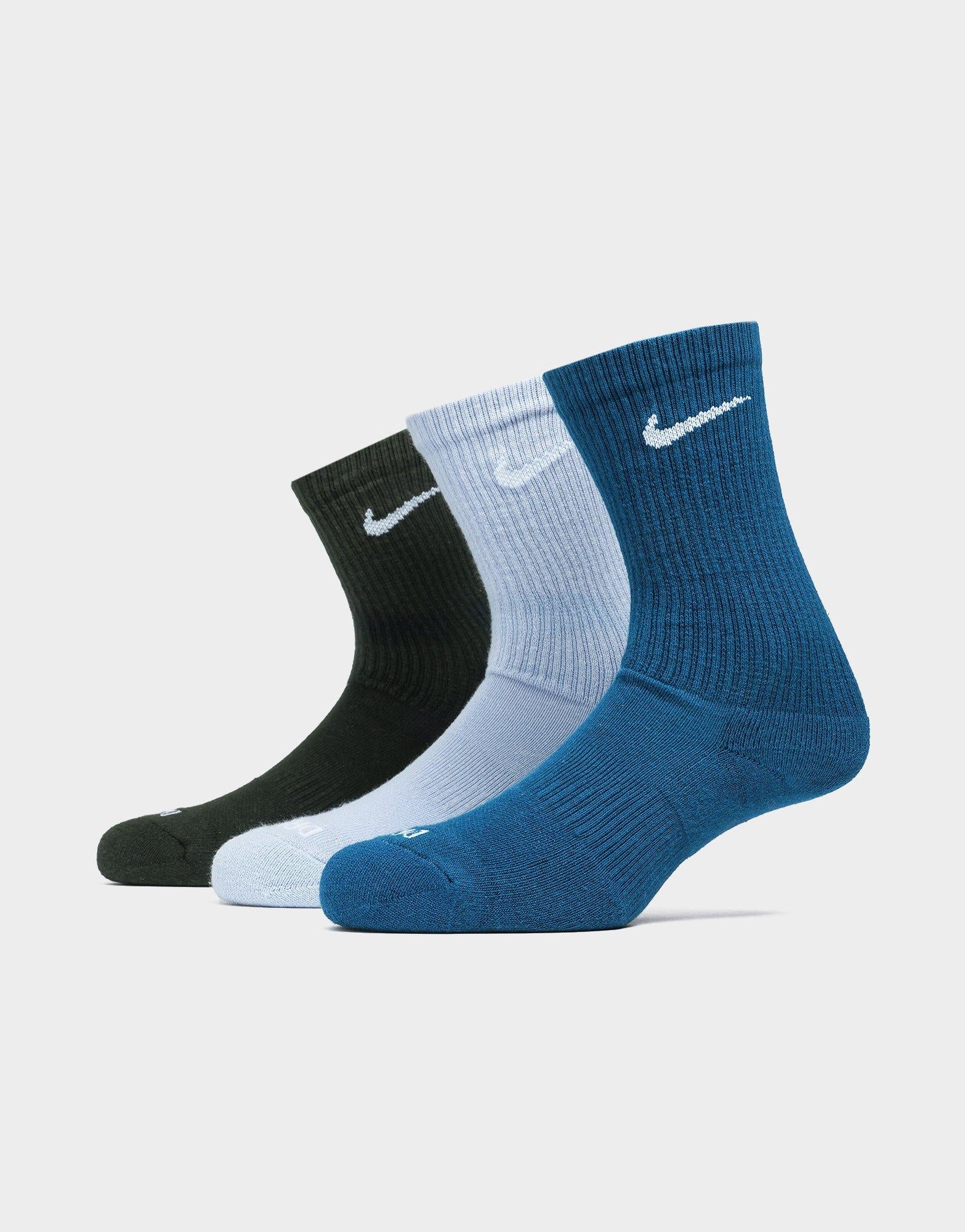 nike men's socks dri fit crew 6 pack