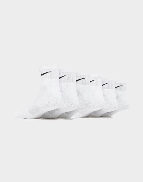 Cushioned Training Ankle Socks 6 Pairs
