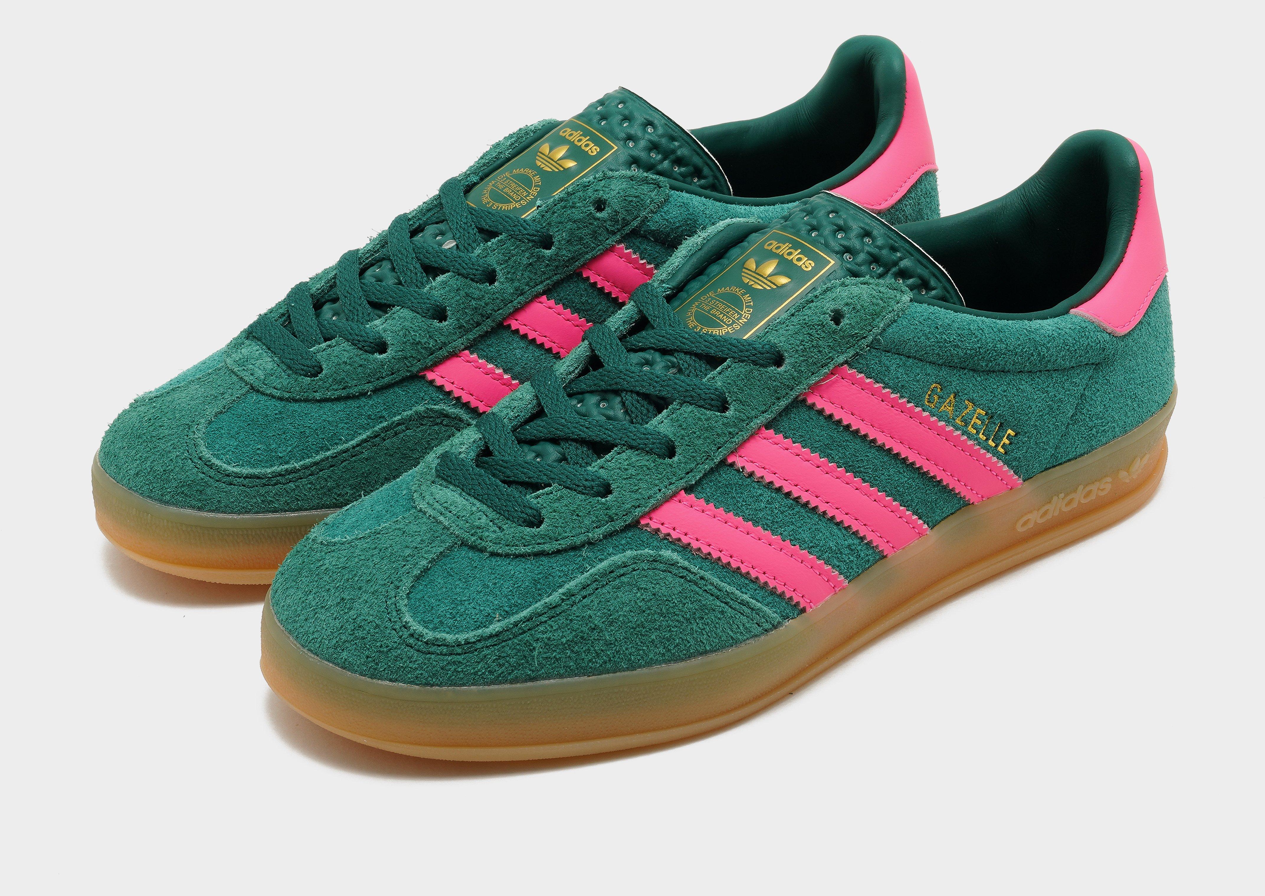 Green adidas Gazelle Indoor Women's - JD Sports Singapore
