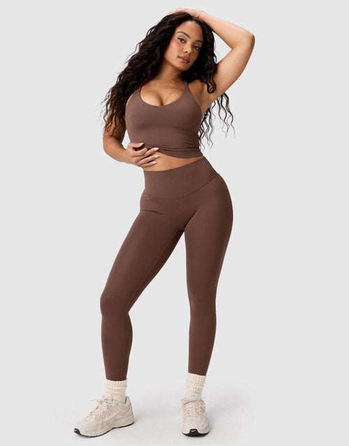 Pureluxe Push-Up Tank Top with Built-In Bra